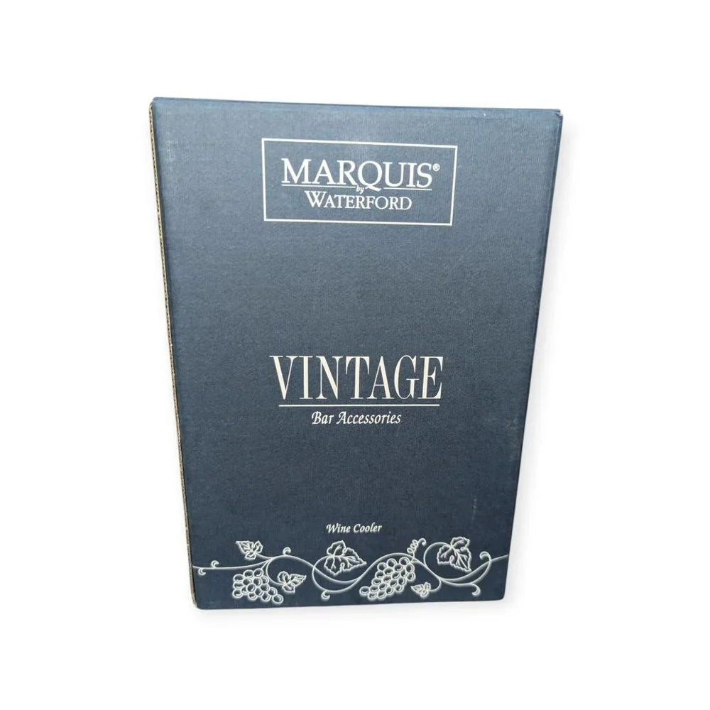 Waterford Marquis Vintage Bar Accessories Wine Cooler w/Original Box